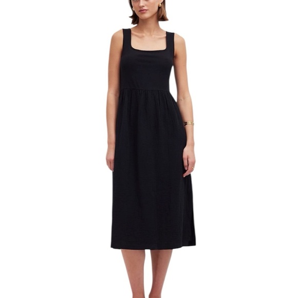 Madewell Knit Tank Midi Dress - Picture 1 of 14